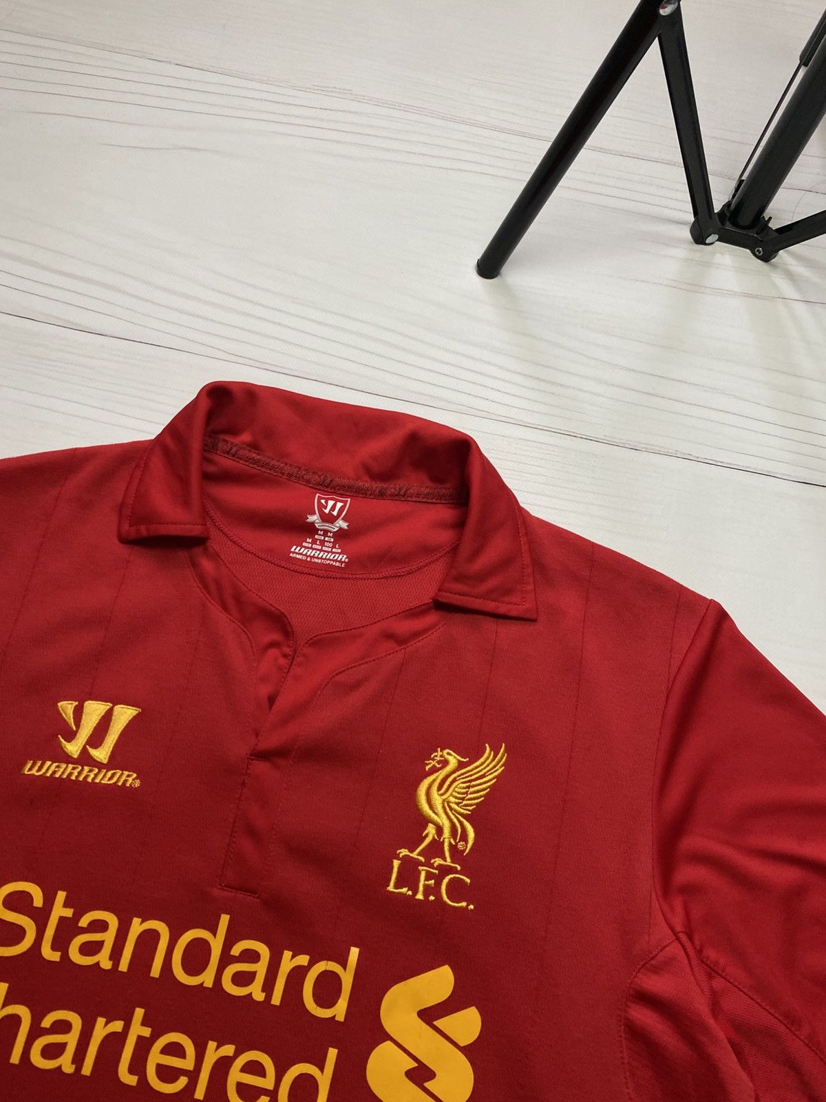 Warrior Vintage Warrior Liverpool 2012/13 home soccer jersey t shirt Size US M / EU 48-50 / 2 - 9 Thumbnail