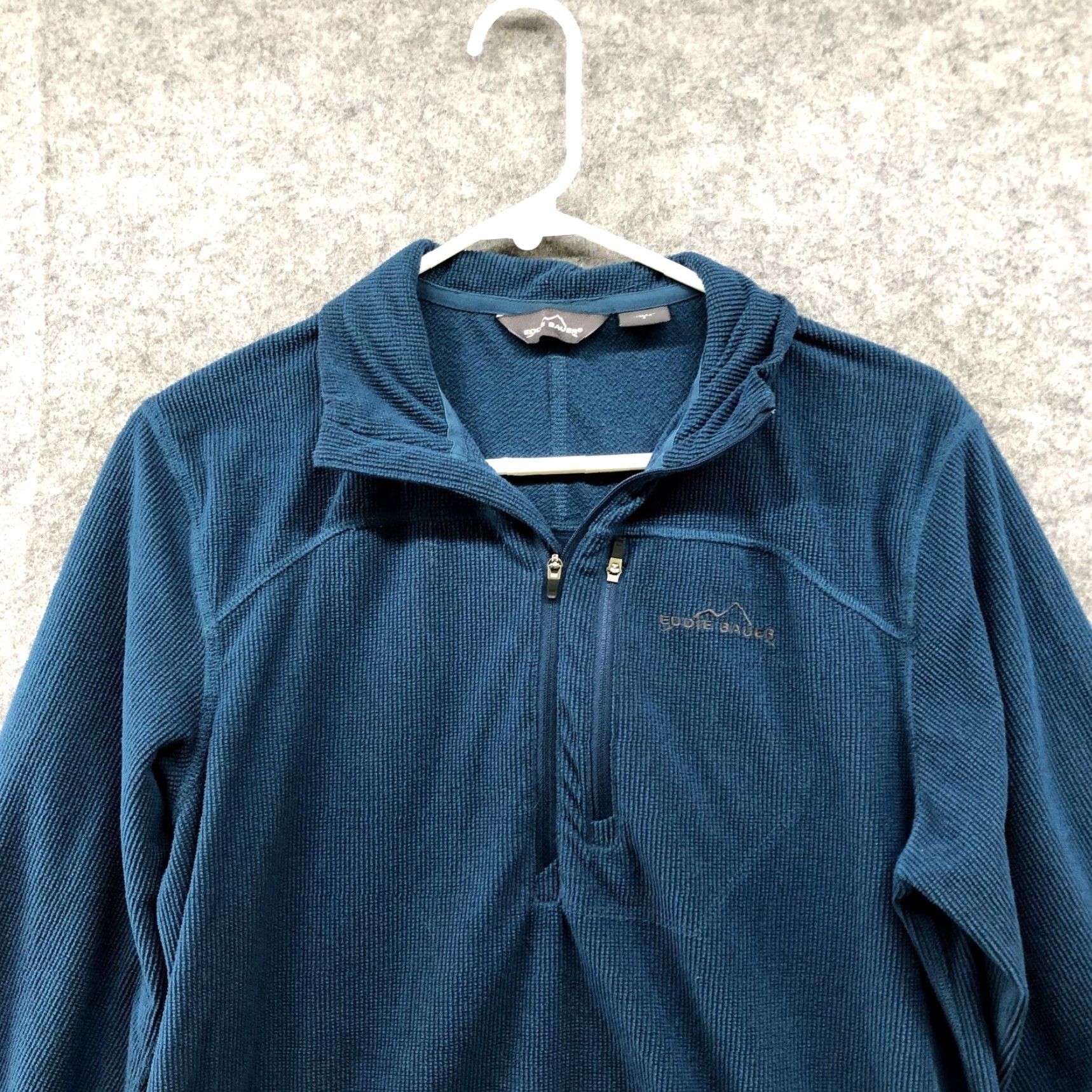 Eddie Bauer Eddie Bauer Mens S Blue 1/4 Zip Fleece Pullover Sweater Outdoor Shirt | Casual, Travel, Hiking, Winter Size US S / EU 44-46 / 1 - 3 Thumbnail