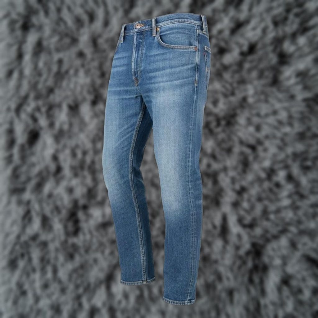 Levi's Levi's 505 Jeans Mens Regular Zip Fly Straight Light Blue Wash 30in Inseam 36W 30L Denim Cotton Elastodiene Size US 36 / EU 52 - 1 Thumbnail