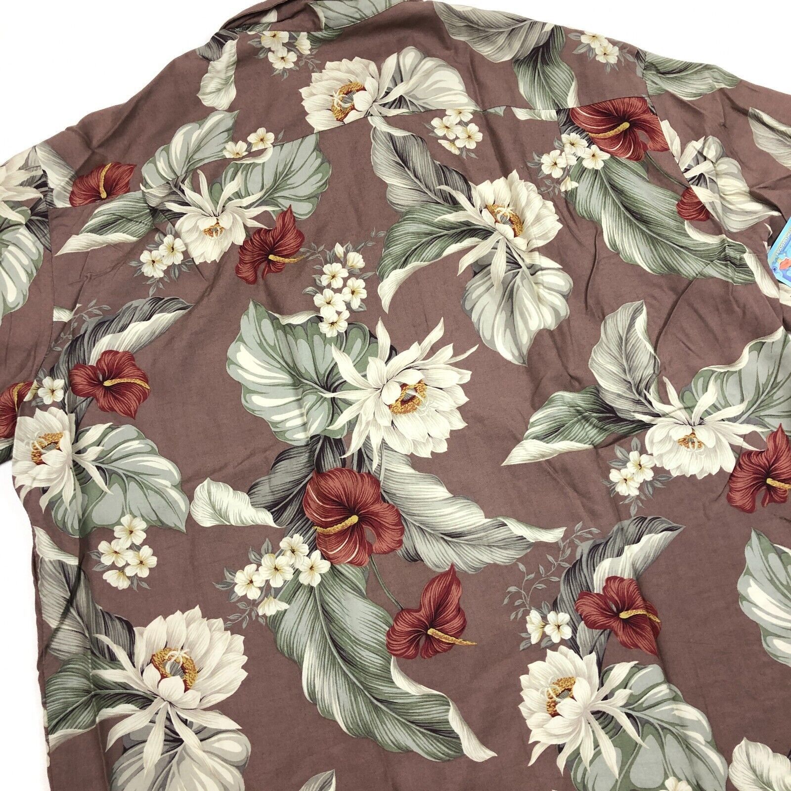 Vintage Vintage Iolani Hawaiian Floral Button Up Shirt Top Large Size US L / EU 52-54 / 3 - 5 Thumbnail