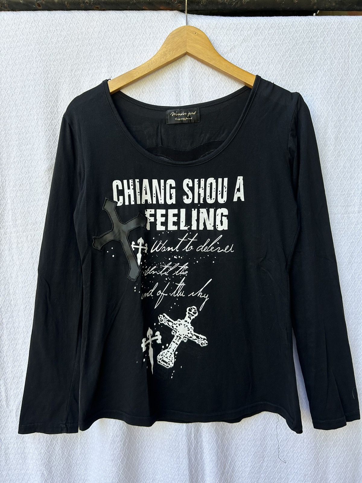 ifsixwasnine クロス Tシャツ if six was nine ロングTシャツ クロス