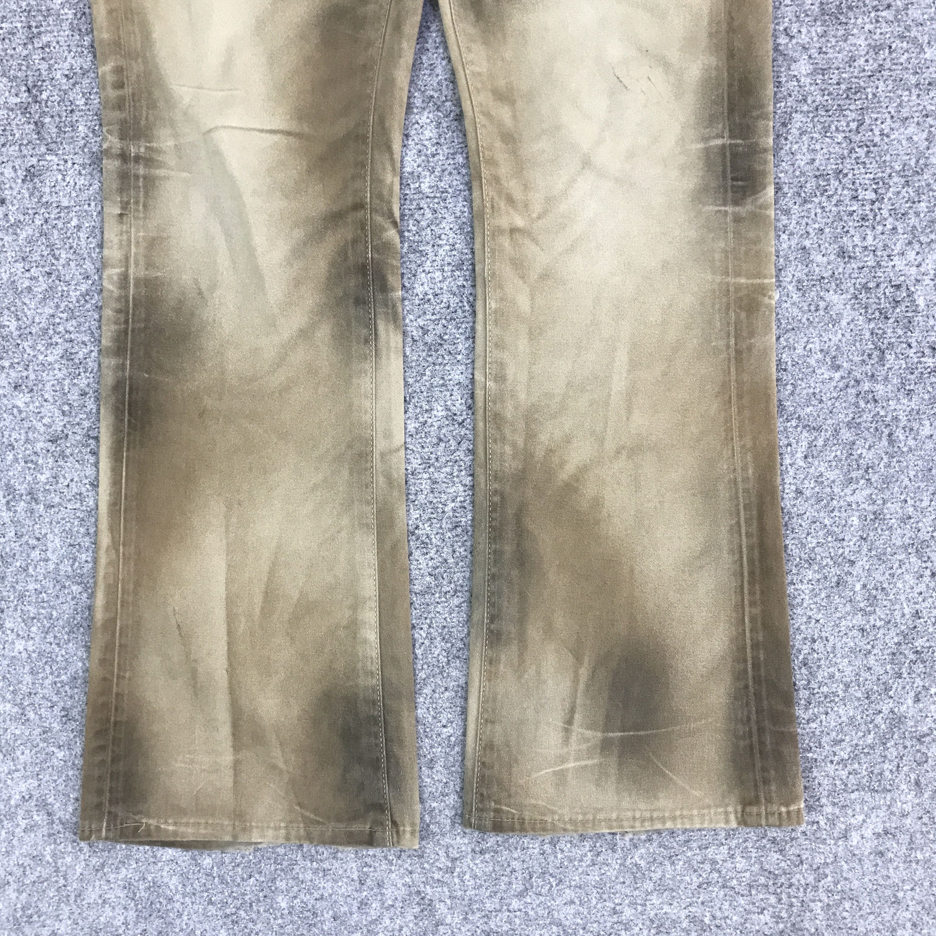 CIVARIZE FLARE CIVARIZE RARE DESIGN PUNK DENIM PANTS K118B16 Size US 32 / EU 48 - 3 Thumbnail