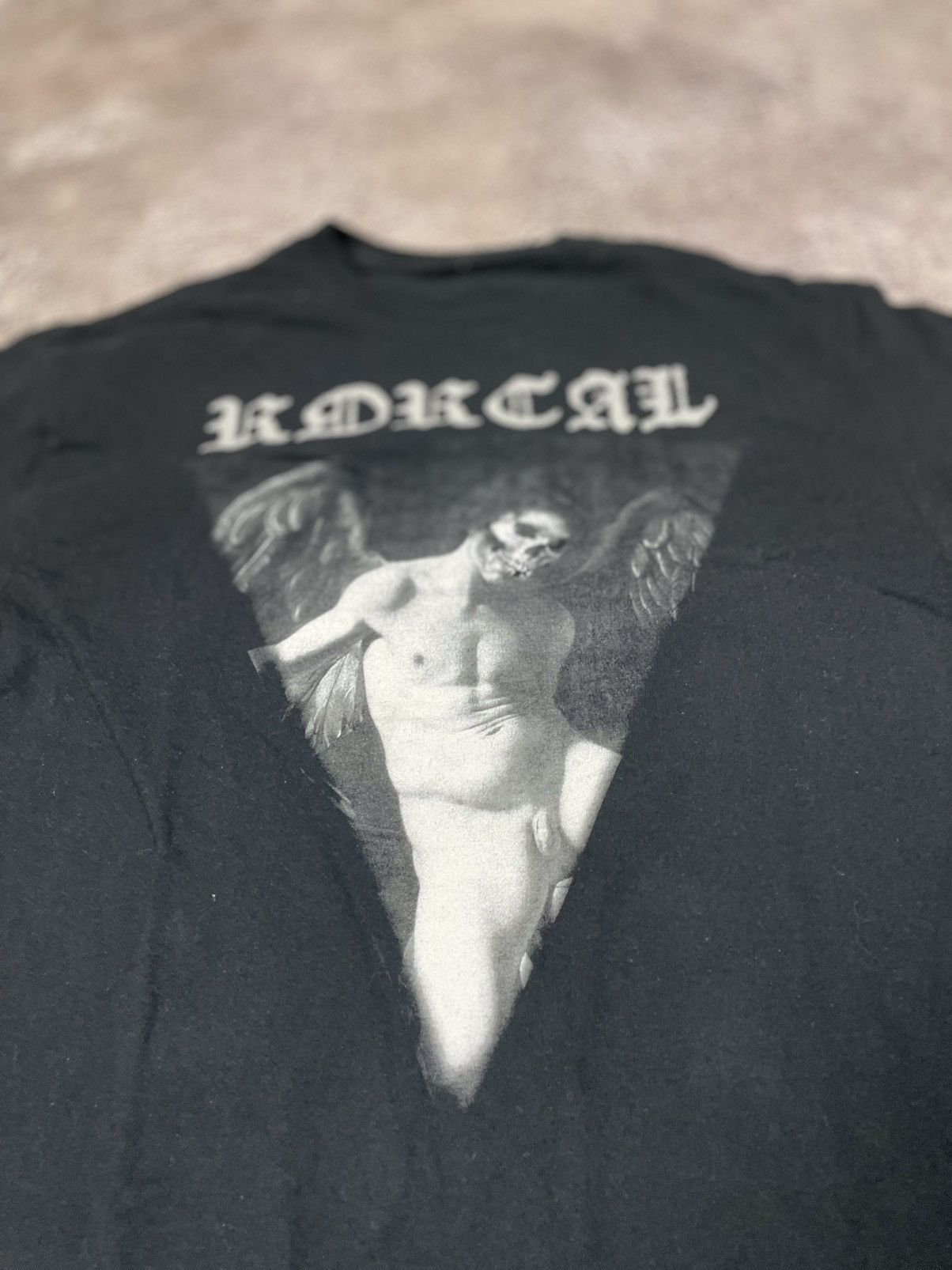 Vintage Vintage 90s Graphic Tee Punk Abstract Horror Grunge Boxy M Size US M / EU 48-50 / 2 - 5 Thumbnail
