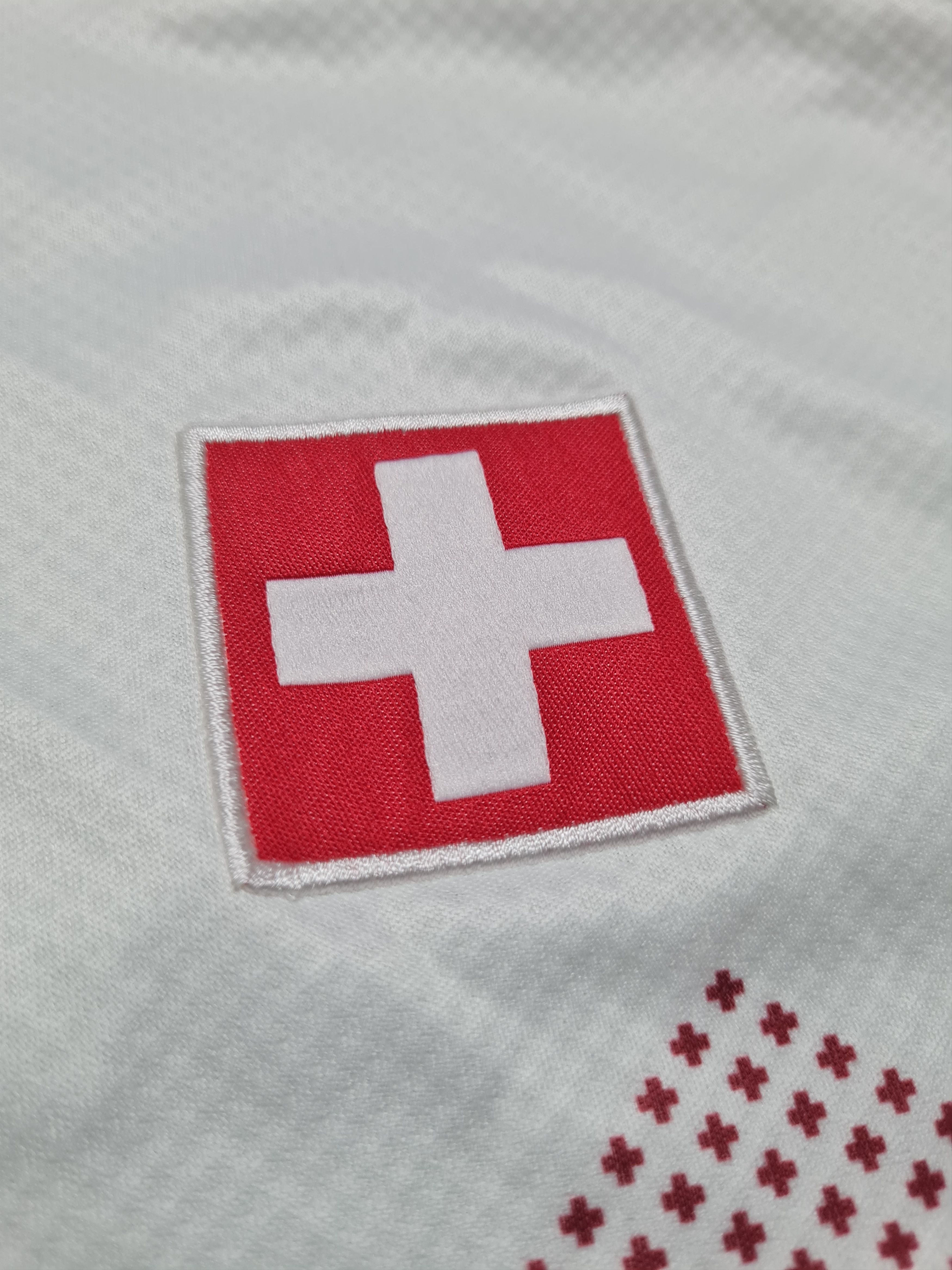 Puma SWITZERLAND 2020/2021 AWAY FOOTBALL SHIRT SOCCER JERSEY PUMA Size US XXL / EU 58 / 5 - 9 Thumbnail