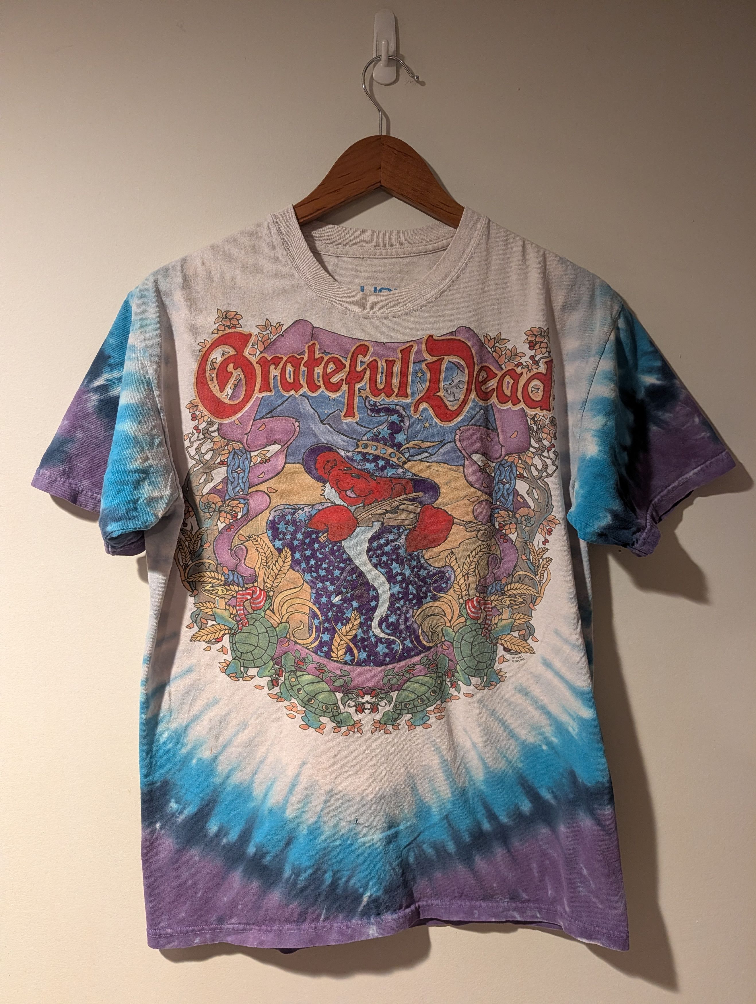 Liquid Blue Vintage Grateful Dead Terrapin Moon Liquid Blue T Shirt Size US M / EU 48-50 / 2 - 1 Thumbnail