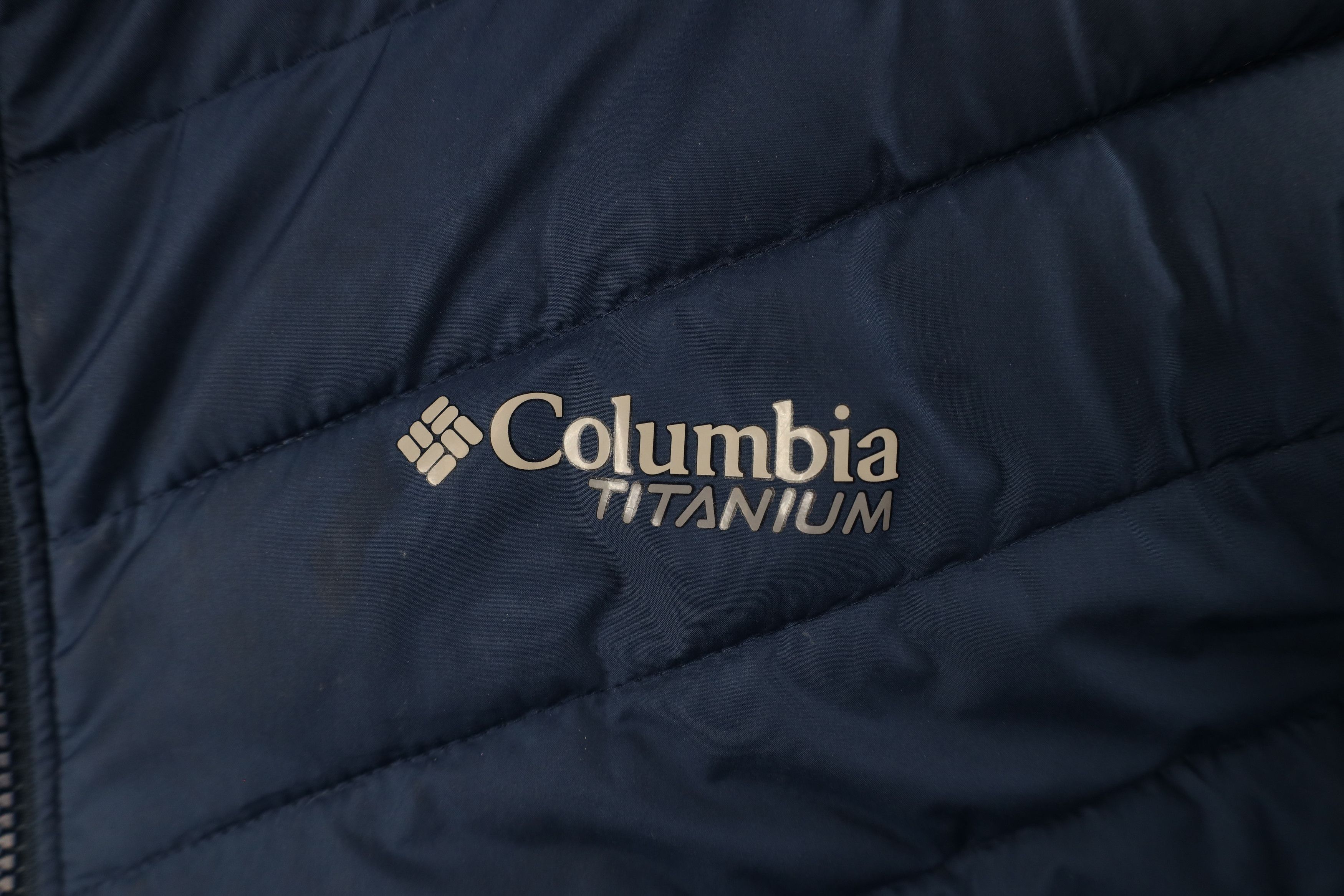 Columbia × Vintage Columbia Titanium Omni Heat Full Zip Puffer Jacket Blue Size US L / EU 52-54 / 3 - 5 Thumbnail