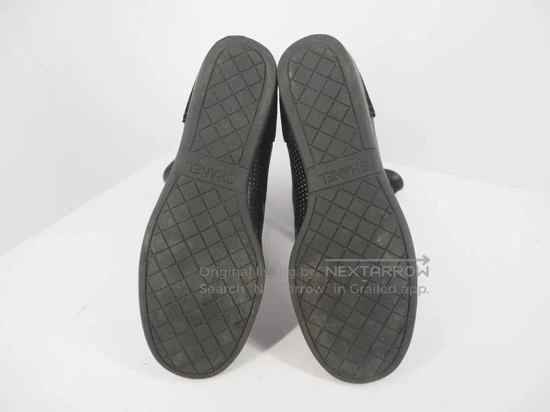 Chanel Chanel Black Suede and Leather High-Top Boots Size US 7 / IT 37 - 7 Thumbnail
