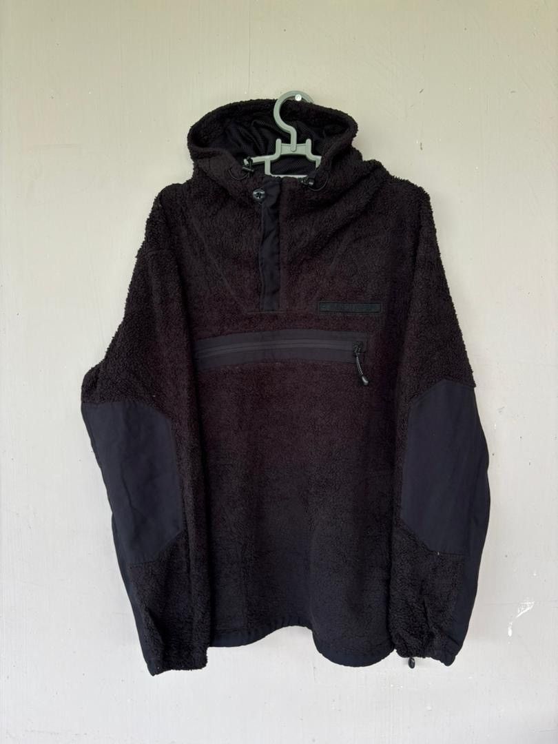 Avirex Vtg Avirex Anorak Sherpa Jacket With Hoodies Design Size US XL / EU 56 / 4 - 1 Thumbnail