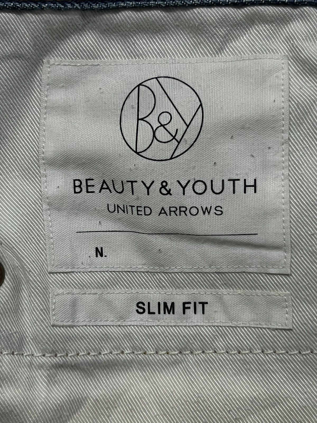 United Arrows Slim Fit Vintage Beauty & Youth United Arrows - Faded Wash Size US 29 - 11 Thumbnail