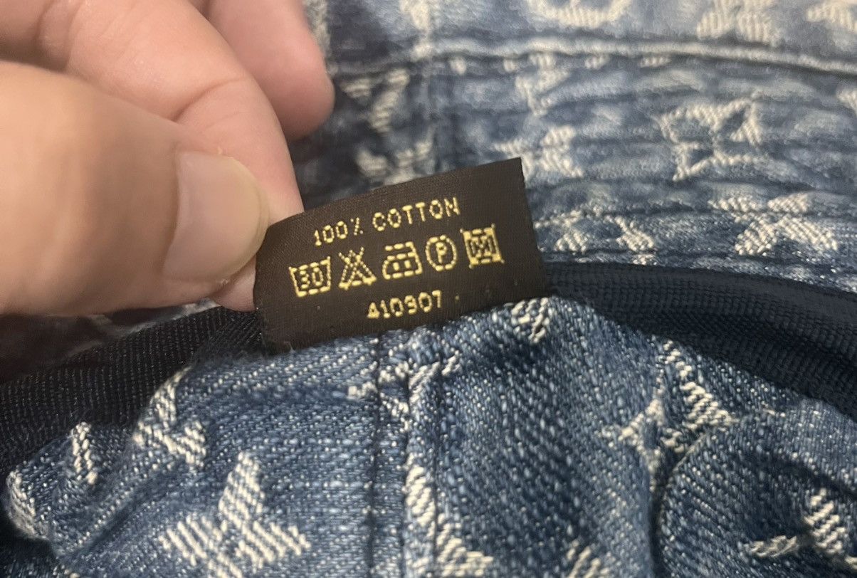 Vintage Louis Vuitton Monogram Denim Hat