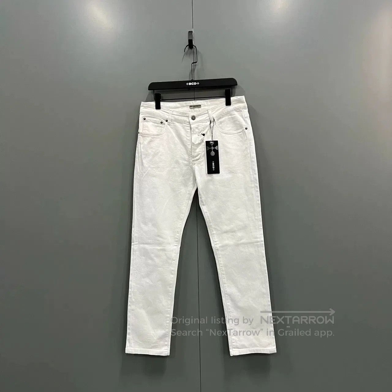 Bottega Veneta Bottega Veneta White Jeans. Size US 34 / EU 50 - 1 Thumbnail