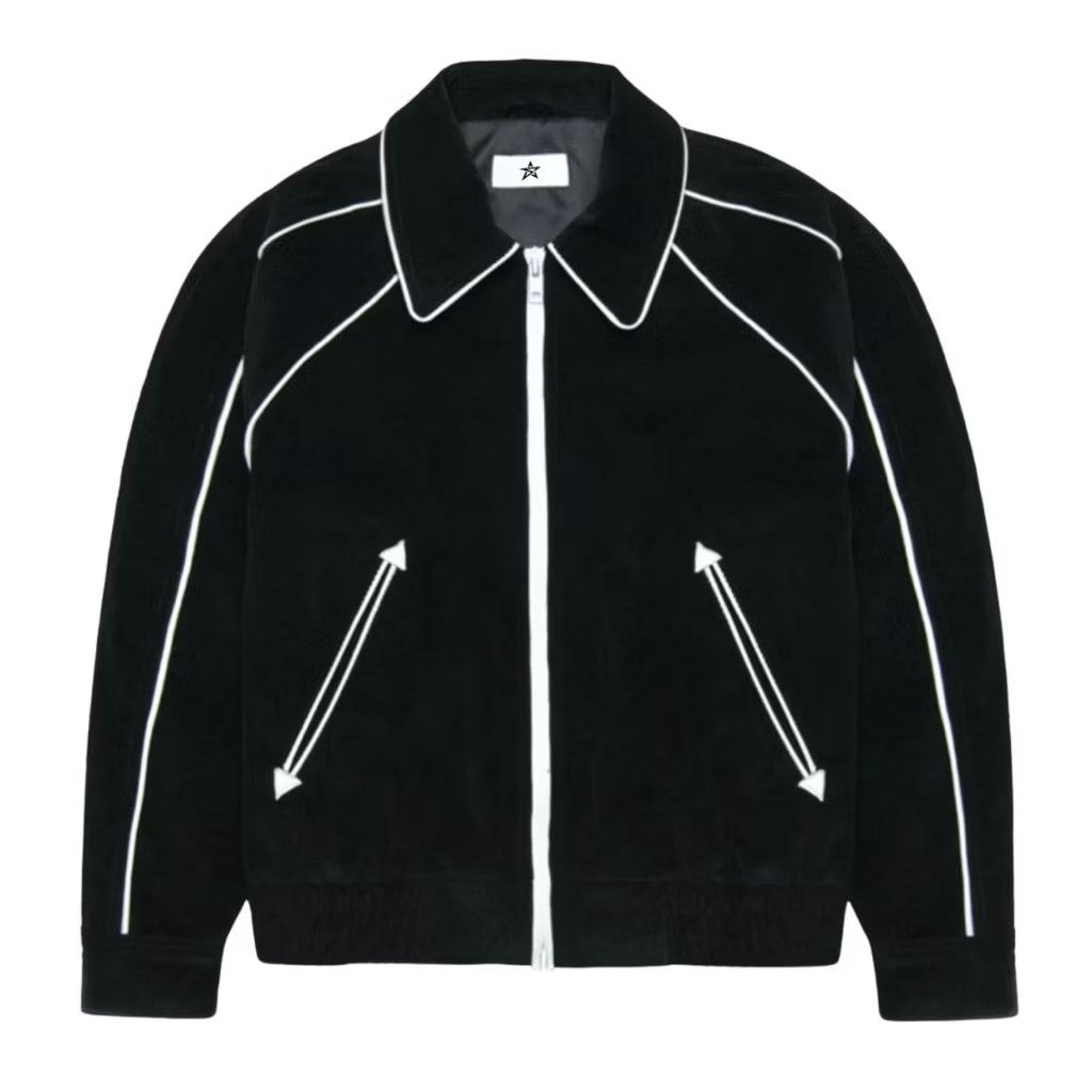 PPFM Black colour cudroy Japanese style jacket Size US M / EU 48-50 / 2 - 1 Thumbnail