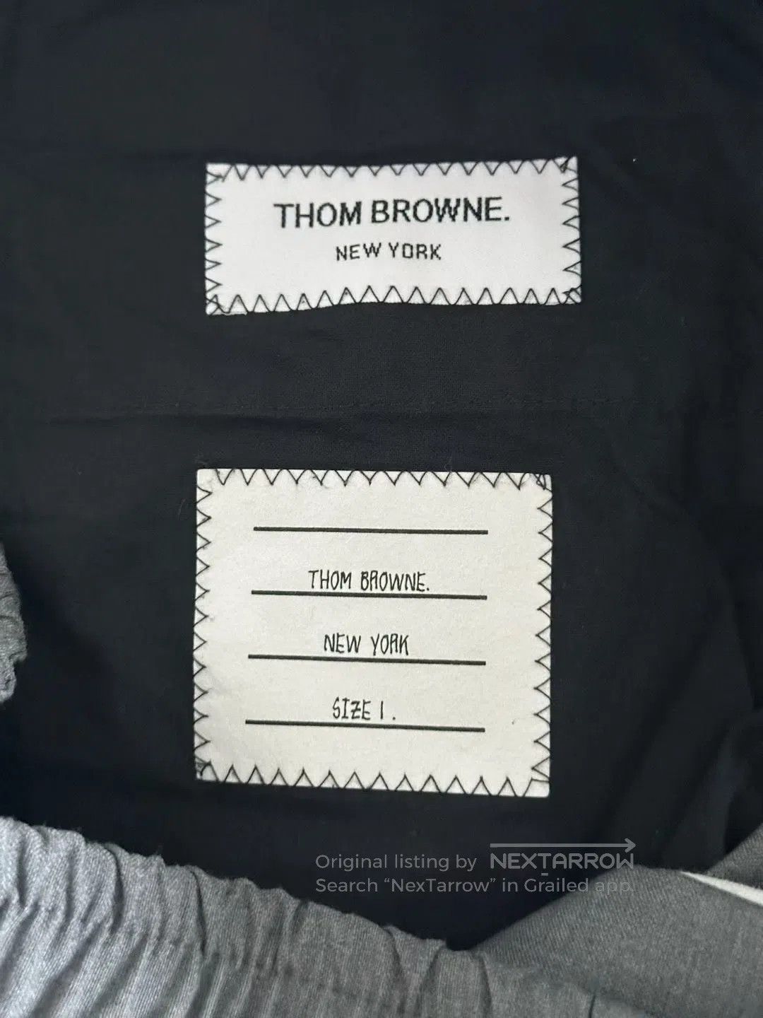 Thom Browne Thom Browne Grey Wool Casual Pants| Size US 26 / EU 42 - 3 Thumbnail