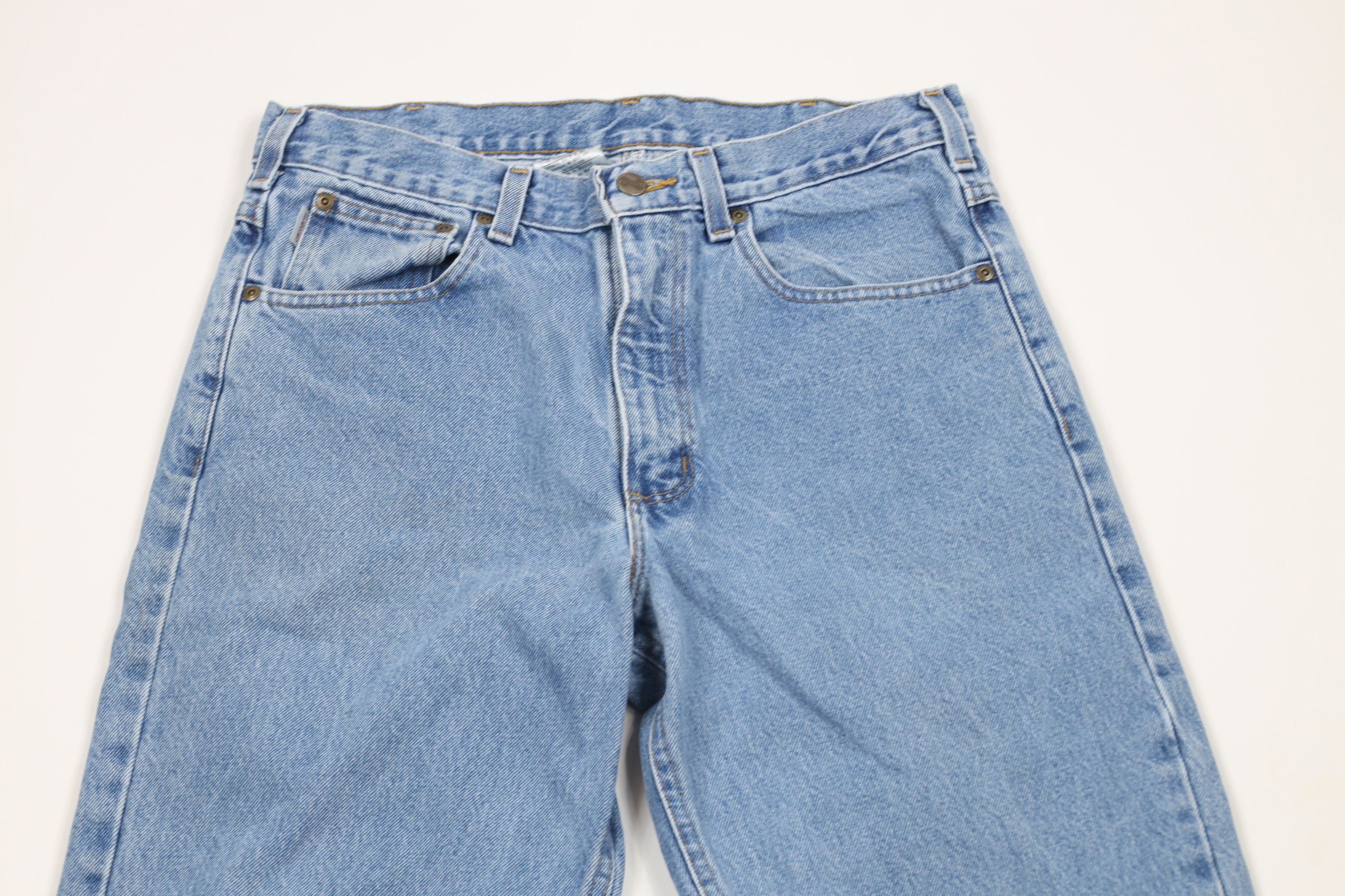Carhartt × Vintage Vintage Y2K Carhartt Spell Out Relaxed Fit Denim Jeans Size US 32 / EU 48 - 2 Thumbnail