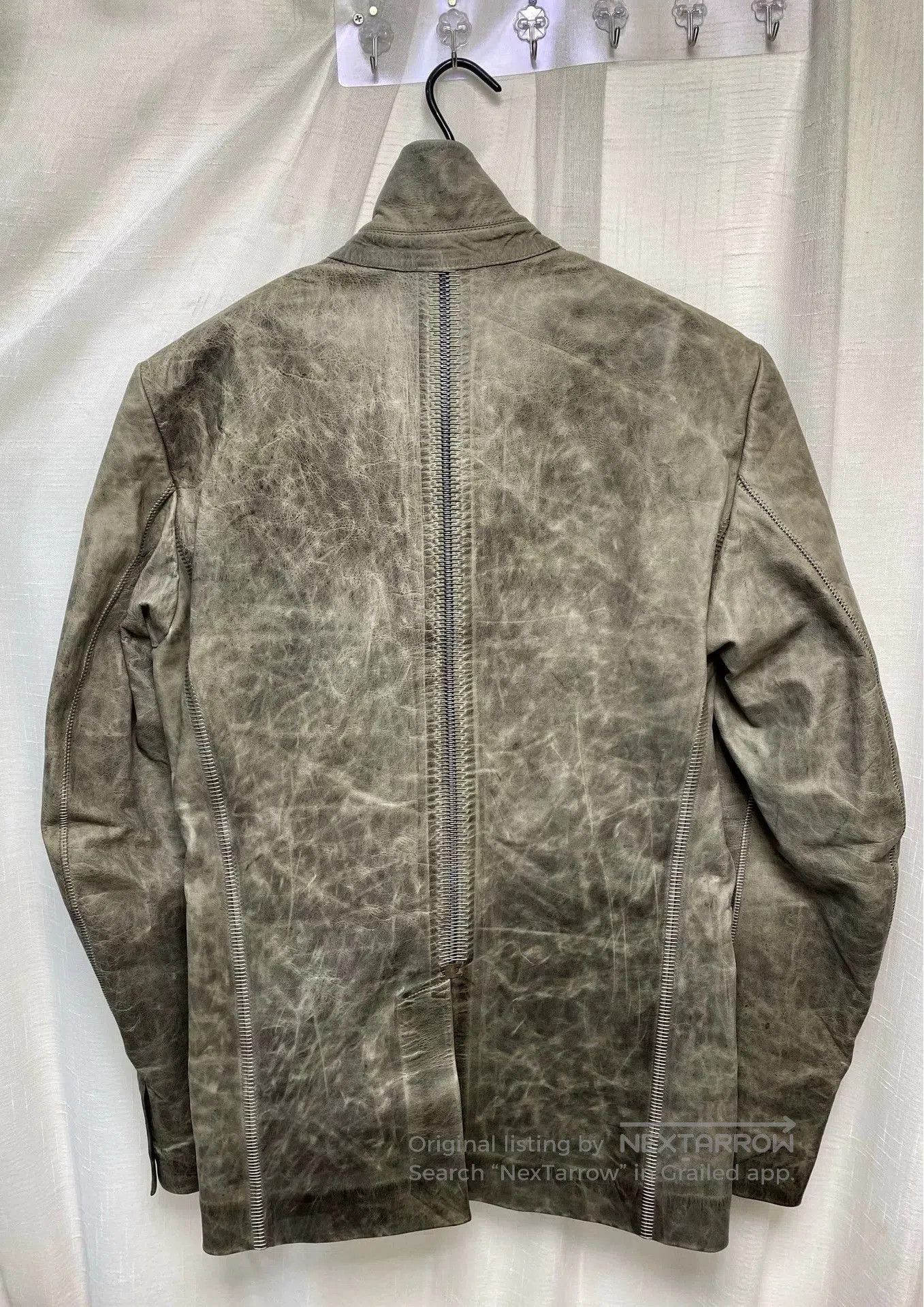 Isaac Sellam Experience Isaac Sellam Distressed Brass Buckle Blazer. Size US M / EU 48-50 / 2 - 2 Thumbnail