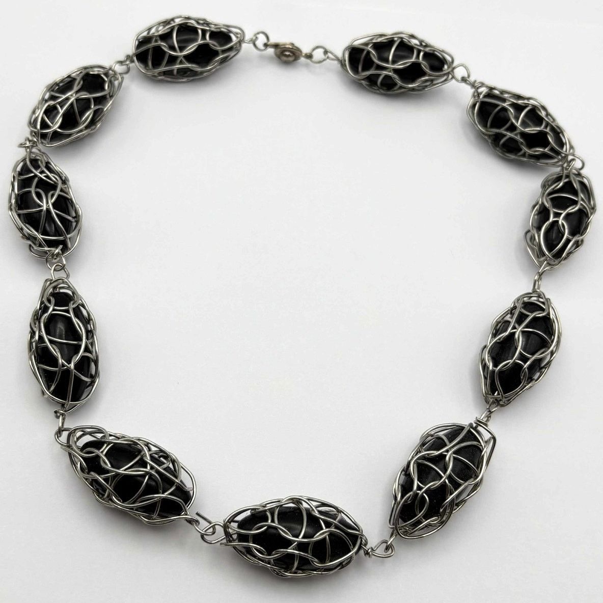 Other Silver & Black Necklace Size ONE SIZE - 3 Thumbnail