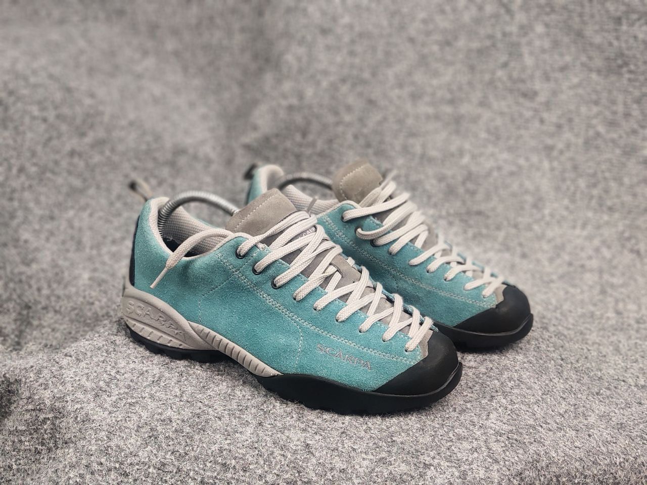 Vibram Scarpa Mojito gore-tex Sneaker Suede Leather Hiking Shoes Size US 6.5 / EU 39-40 - 8 Thumbnail