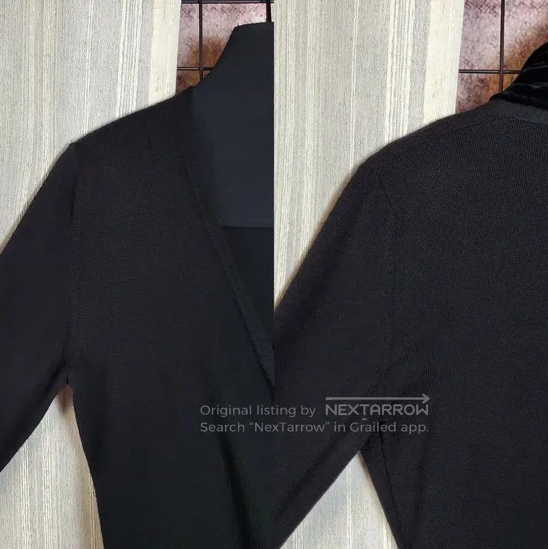 Max Mara MaxMara Black Wool Long Sleeve Sweater . Size S / US 4 / IT 40 - 7 Thumbnail