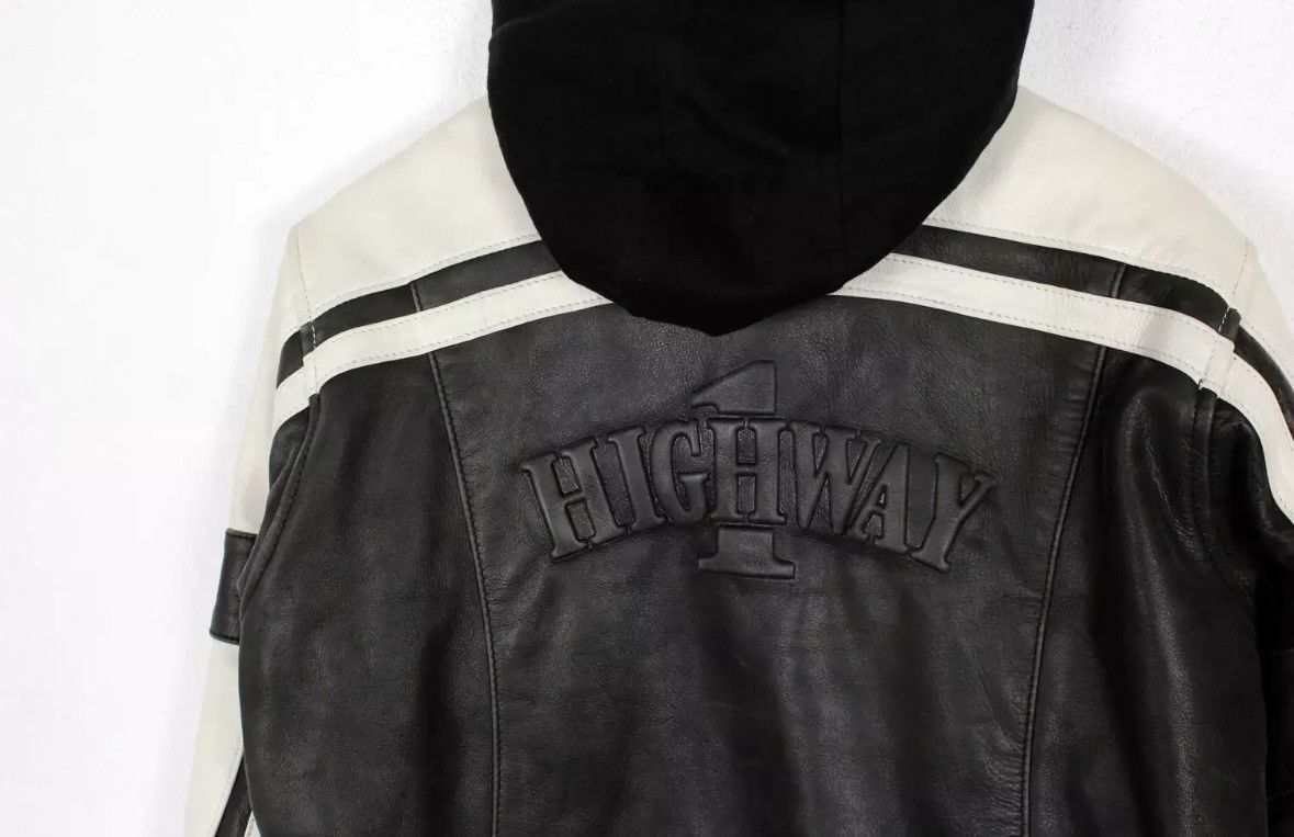 West Coast Choppers Highway1 Road Crew Leather Jacket Moto Racing Y2K Size US L / EU 52-54 / 3 - 9 Thumbnail