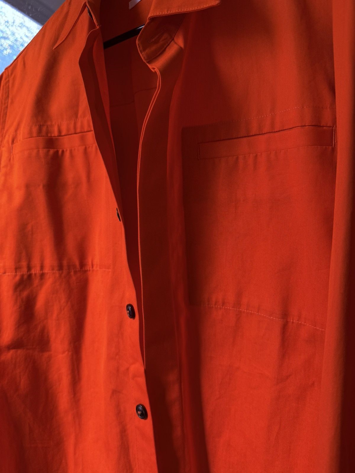 Off-White Off-White Orange Workwear Overshirt Jacket Size US M / EU 48-50 / 2 - 10 Thumbnail