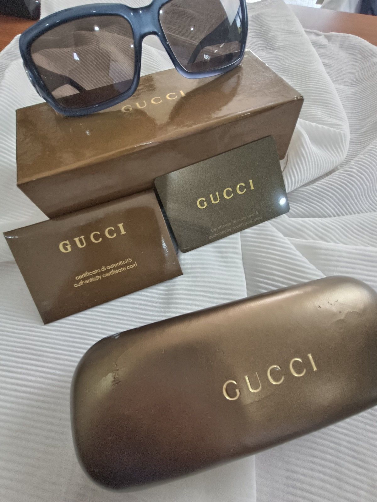 Designer × Gucci Gucci Sunglasses GG 3097/S Size ONE SIZE - 13 Thumbnail