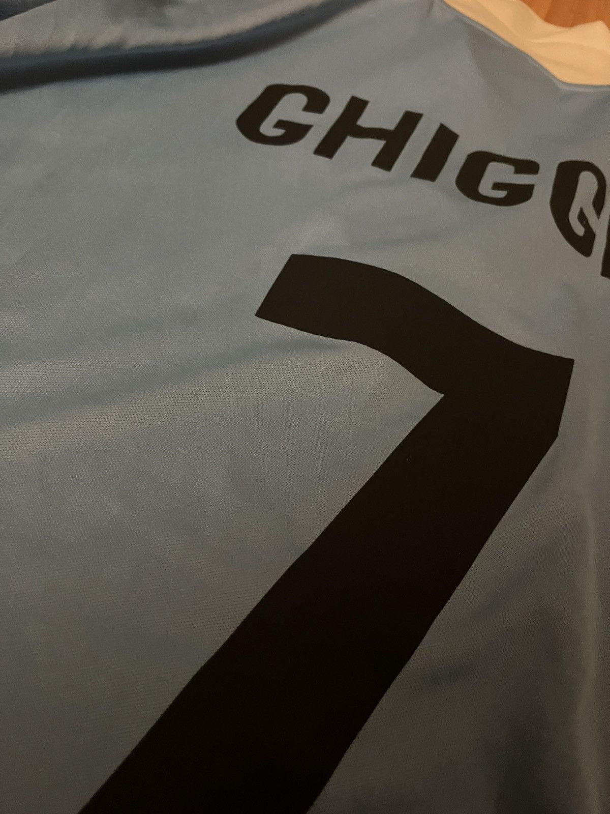 Other Very Rare Uruguay limited issue 100th anv Ghiggia Jersey Size US L / EU 52-54 / 3 - 7 Thumbnail