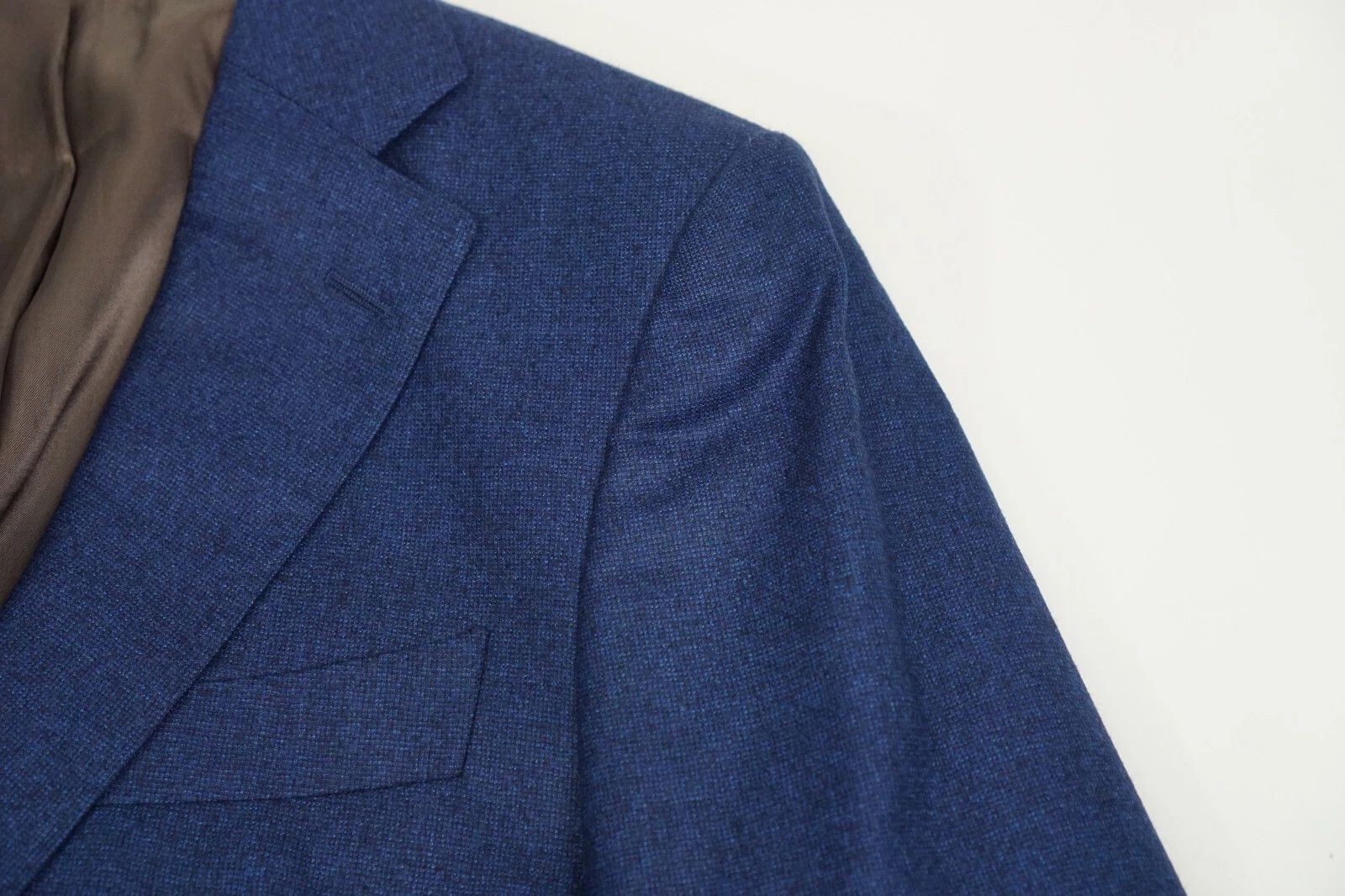 Suitsupply Men Suitsupply Blazer Lazio Blue Super 120's Size 94 US38L Size 38L - 4 Thumbnail