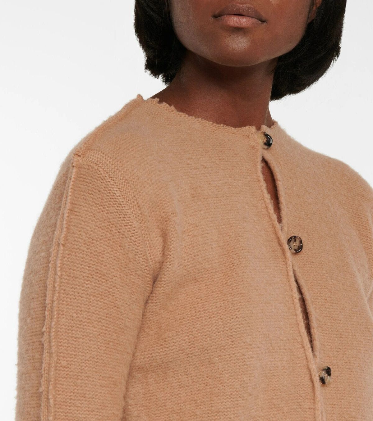 Marni o1y1125 Cardigan in Camel Size M / US 6-8 / IT 42-44 - 2 Thumbnail