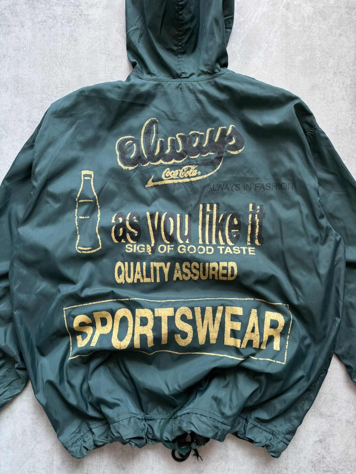 Vintage Coca Cola Always sportwear limited hooded jacket vintage Size US XL / EU 56 / 4 - 4 Thumbnail