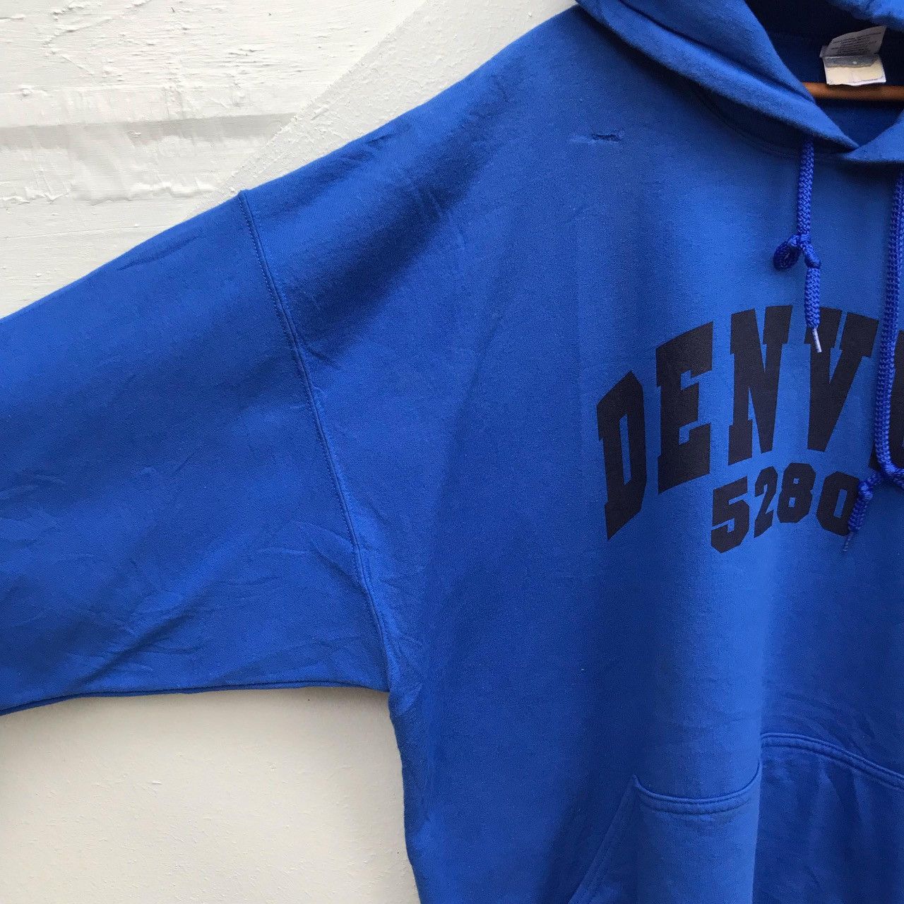 American Apparel Vintage Denver Chicago Mile High City Pullover Hoodie Size US XXL / EU 58 / 5 - 9 Thumbnail