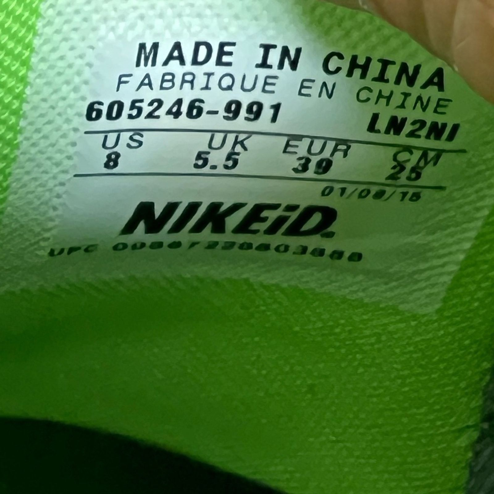 Nike Nike Dunk ID Glow Volt Green Shoes High Size 8 RARE 1/1 Size US 8 / IT 38 - 9 Thumbnail
