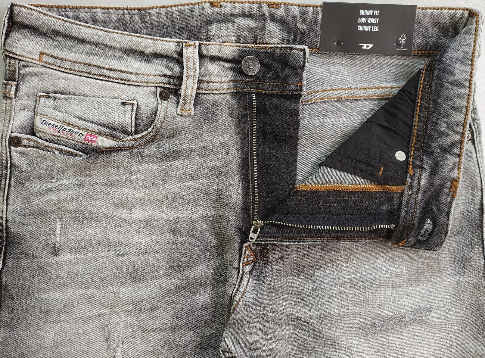 Diesel Diesel 1979 SLEENKER-R L.32 MENS JEANS SLTP/9749 Size US 30 / EU 46 - 5 Thumbnail