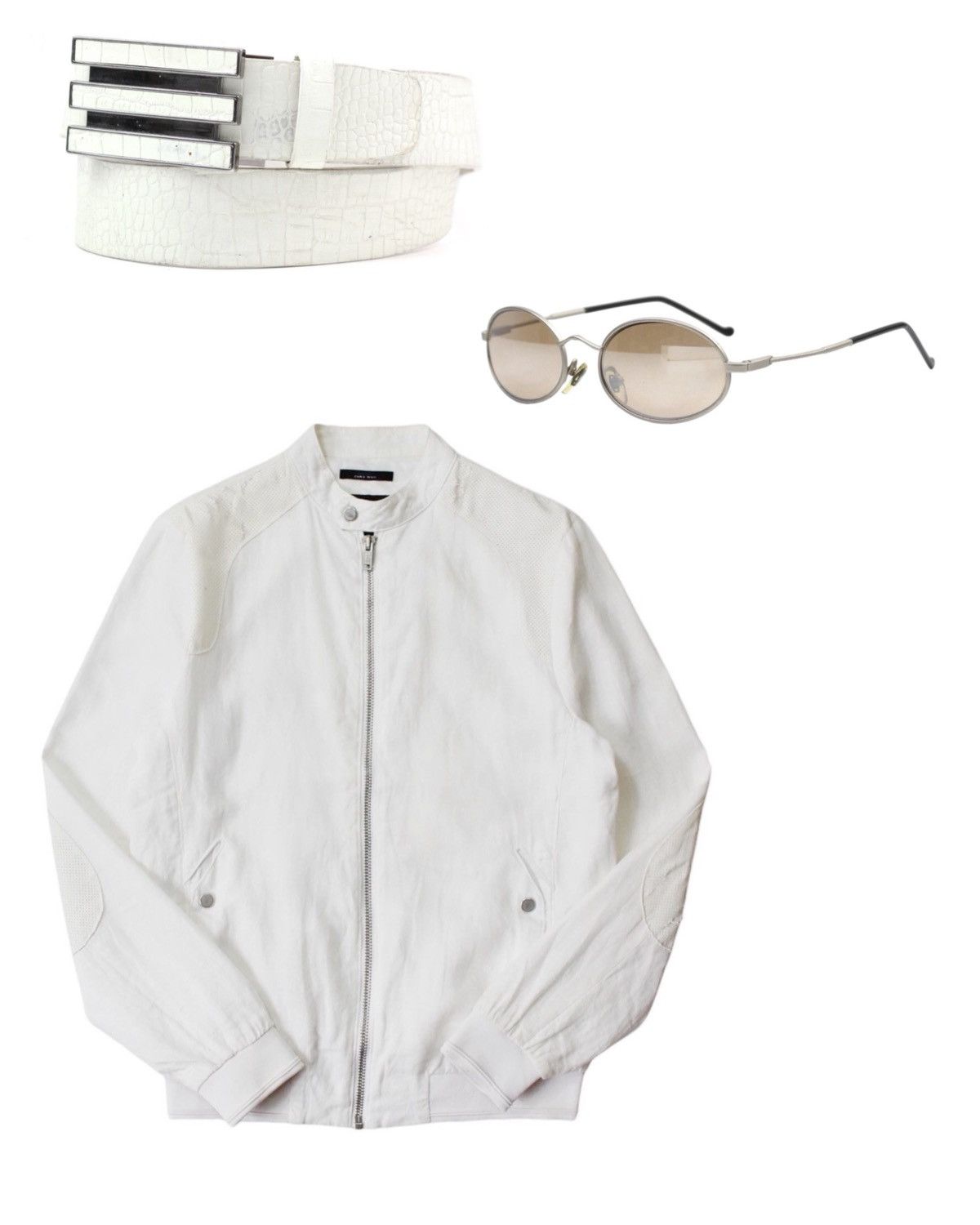 Zara ZARA MAN LINEN RACER JACKET | Grailed