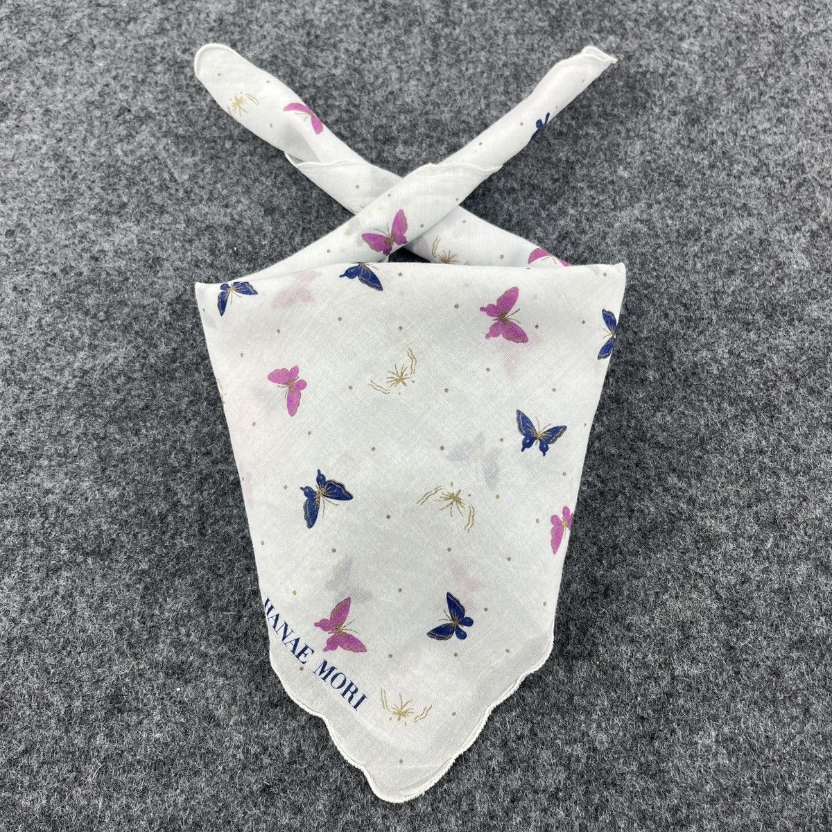 Hanae Mori × Japanese Brand Hanae Mori Bandana / Handkerchief / Neckerchief B372 Size ONE SIZE - 2 Thumbnail