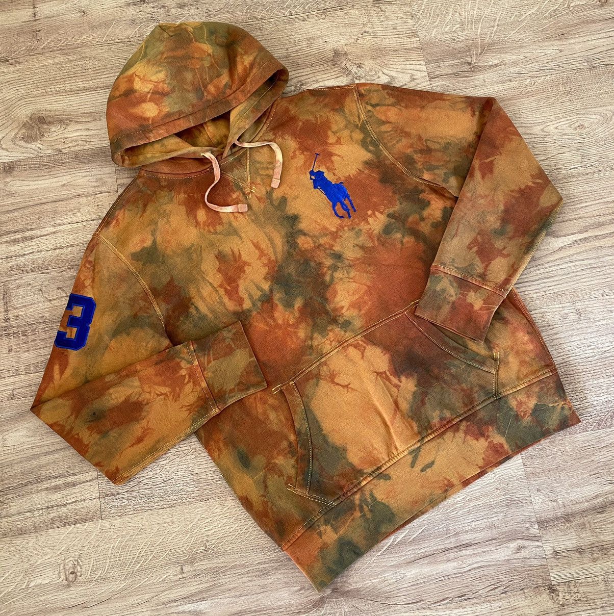 Polo Ralph Lauren Polo Ralph Lauren Exclusive Hand Painting Big Logo Hoodie Size US M / EU 48-50 / 2 - 2 Thumbnail