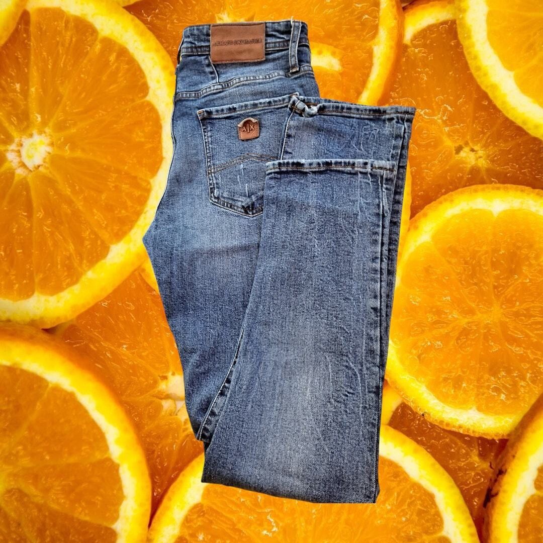 Armani Exchange Armani Exchange Skinny Slightly Distressed Jeans Size 33 Size US 33 - 1 Thumbnail
