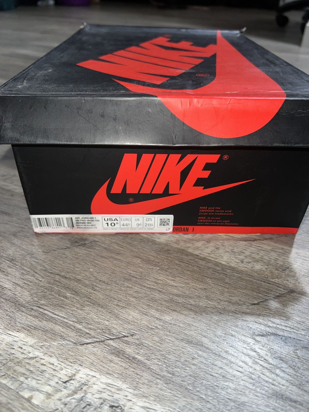 Jordan Brand × Nike Air Jordan bloodline sz 10.5 Size US 10.5 / EU 43-44 - 6 Thumbnail