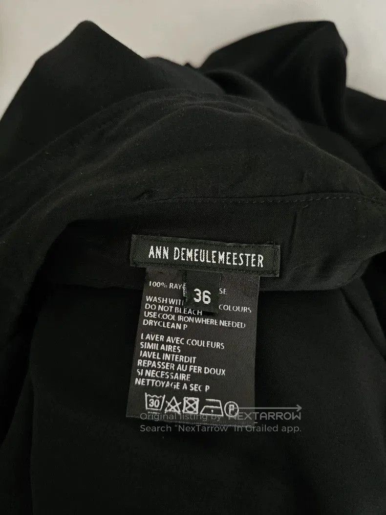 Ann Demeulemeester Ann Demeulemeester Women's Silk Jacket Dress. Size M / US 6-8 / IT 42-44 - 6 Thumbnail