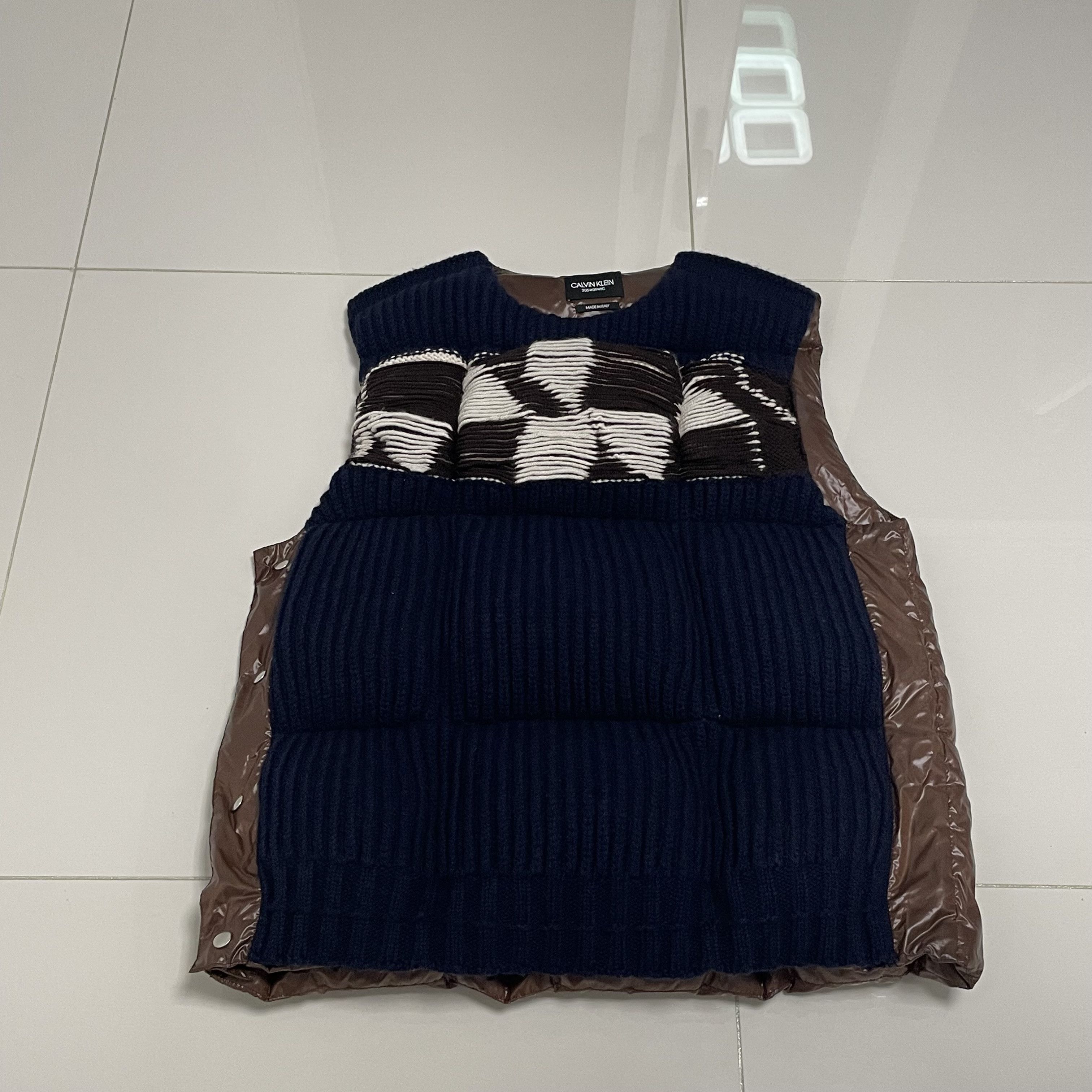 Calvin Klein 205W39NYC padded vest Grailed