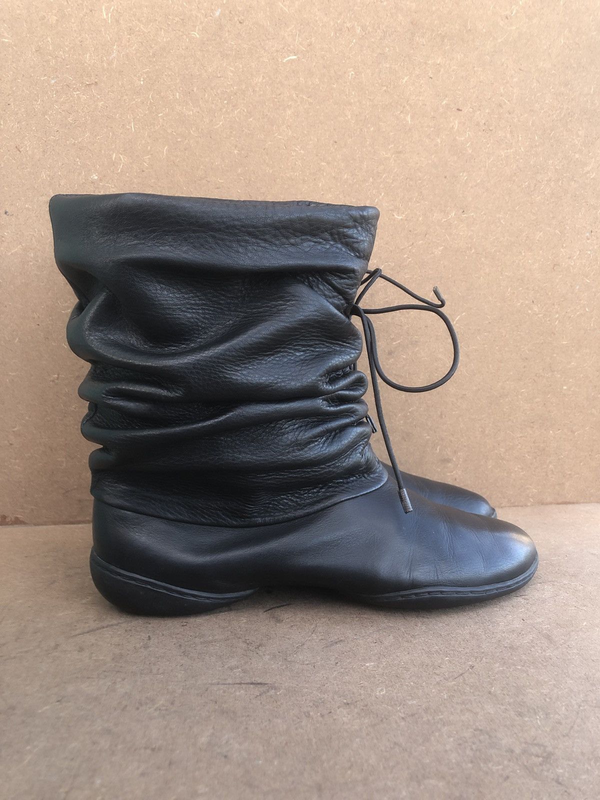 Trippen Trippen Black calfskin Leather Women’s boots Size 37 Size US 6.5 / IT 36.5 - 3 Thumbnail
