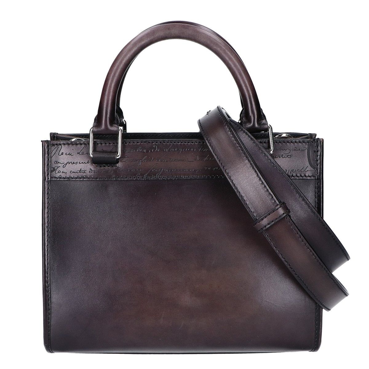 Berluti Berluti Berluti Ulysse Gulliver Calligraphy Venezia Calf 2way bag Leather Shoulder Bag DUTY FREE for USA Size ONE SIZE - 1 Thumbnail