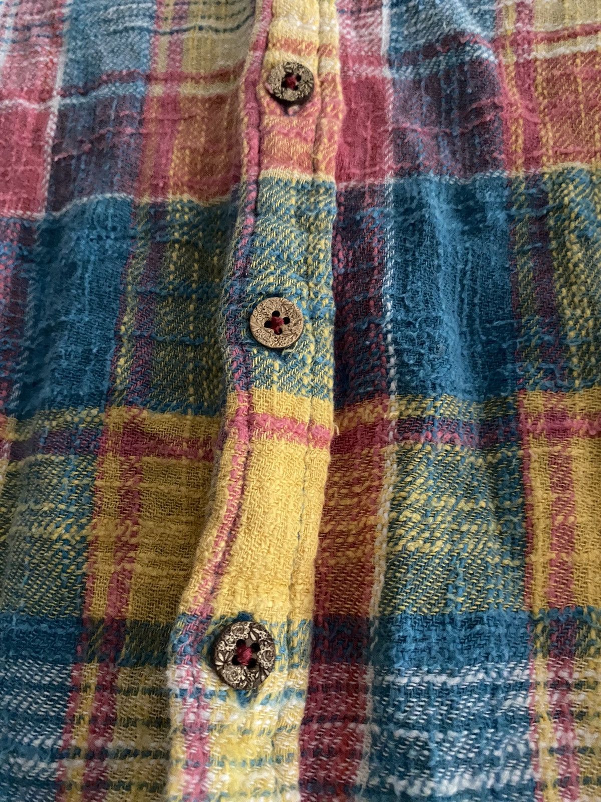 Japanese Brand × Sugar Cane × Vintage Japanese cube sugar plaid shirts Size US M / EU 48-50 / 2 - 4 Thumbnail