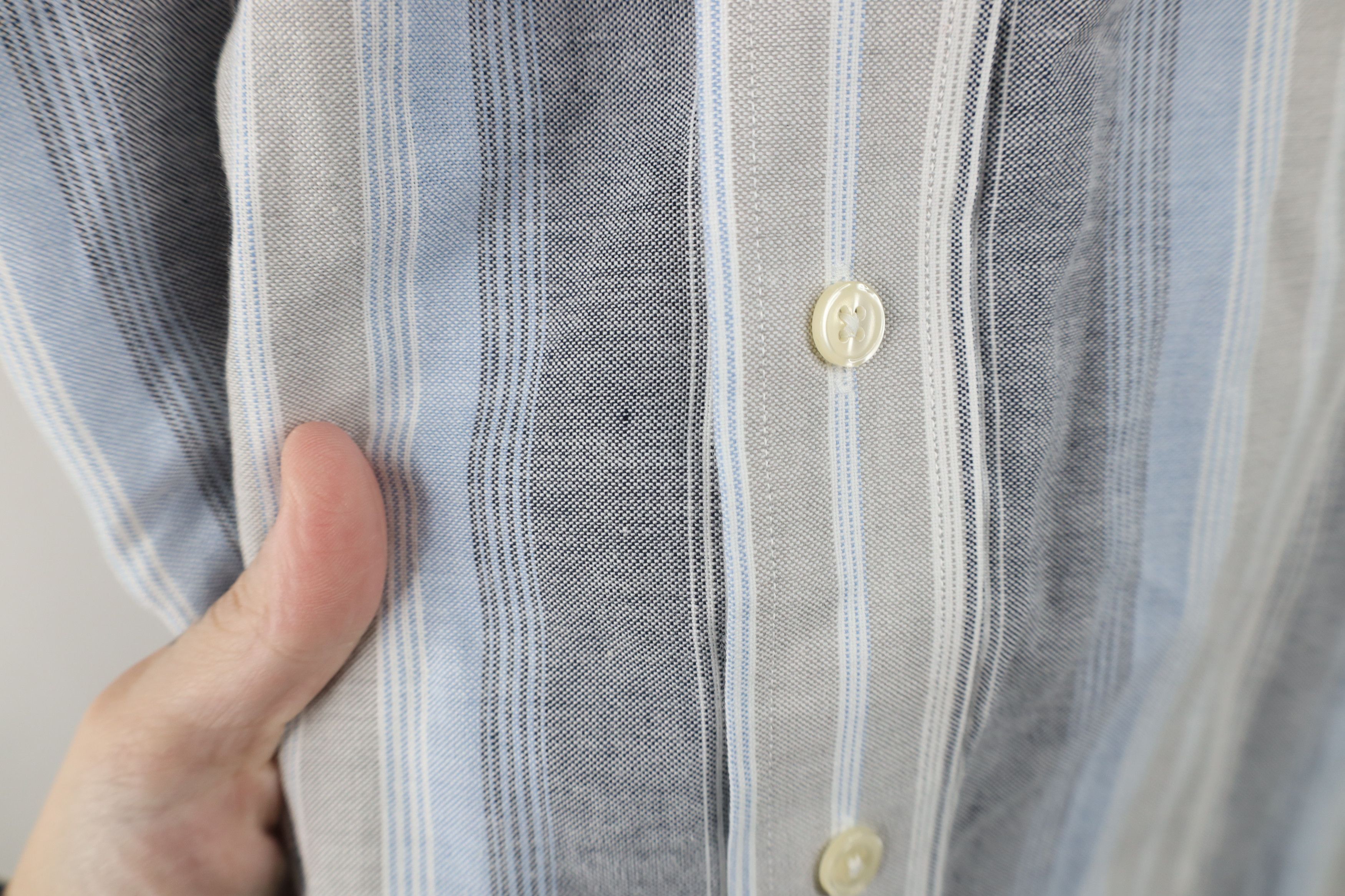 Vintage Vintage 90s Streetwear Block Short Sleeve Button Down Shirt Size US XL / EU 56 / 4 - 4 Thumbnail