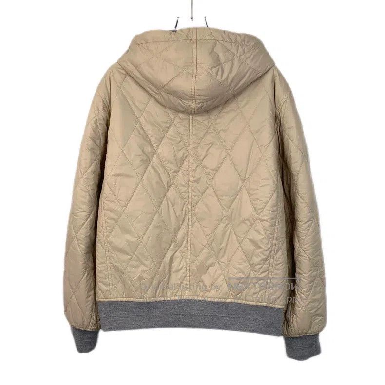 Brunello Cucinelli Brunello Cucinelli Gray diamond patterned wool reversible Size US XS / EU 42 / 0 - 4 Thumbnail