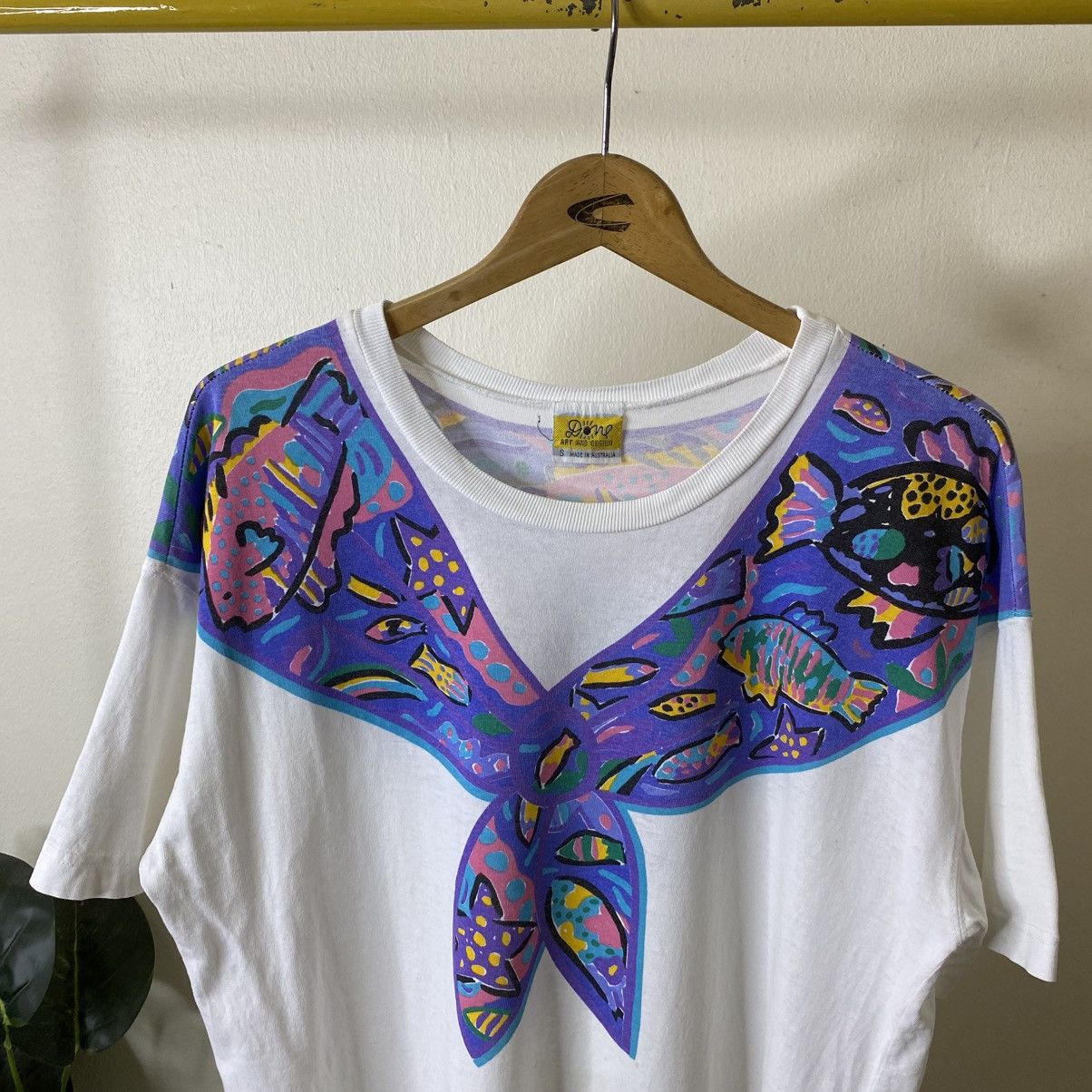 Vintage Vintage 1990s Ken Done Artwork Art T Shirt Size US L / EU 52-54 / 3 - 2 Thumbnail