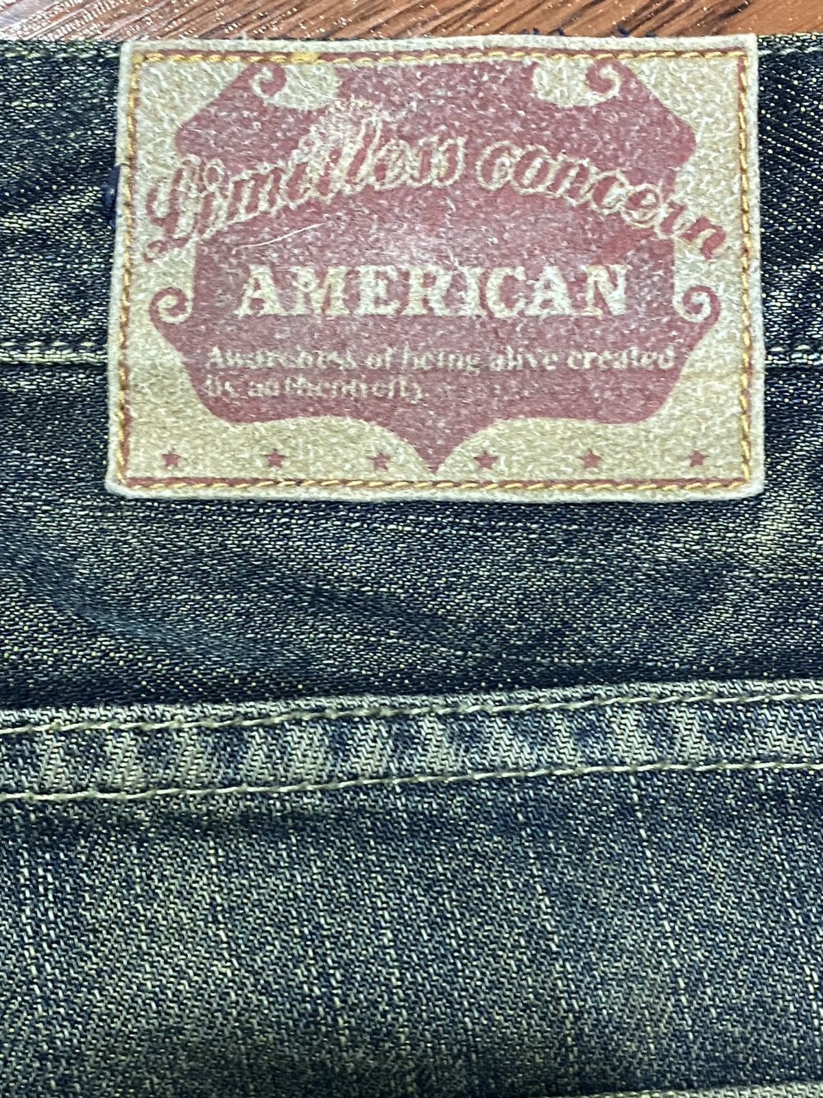 Japanese Brand Vintage Japanese Brands Mud Wash Distressed Loose Jeans Size US 39 - 7 Thumbnail
