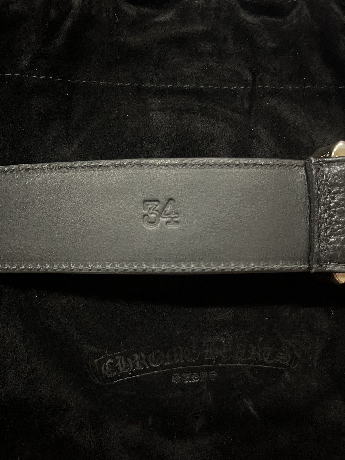 Chrome Hearts Chrome Hearts Celtic Roller Belt Size 34 - 9 Thumbnail