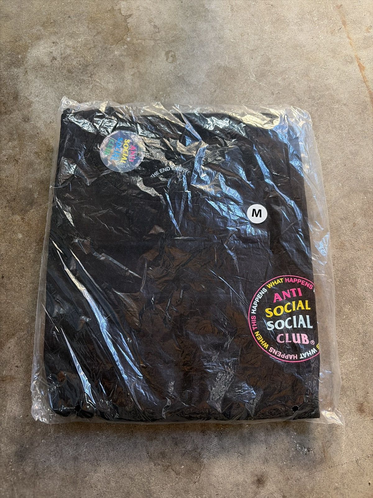 Anti Social Social Club Anti Social Social Club What Happens When This Happens shirt Size US M / EU 48-50 / 2 - 1 Preview