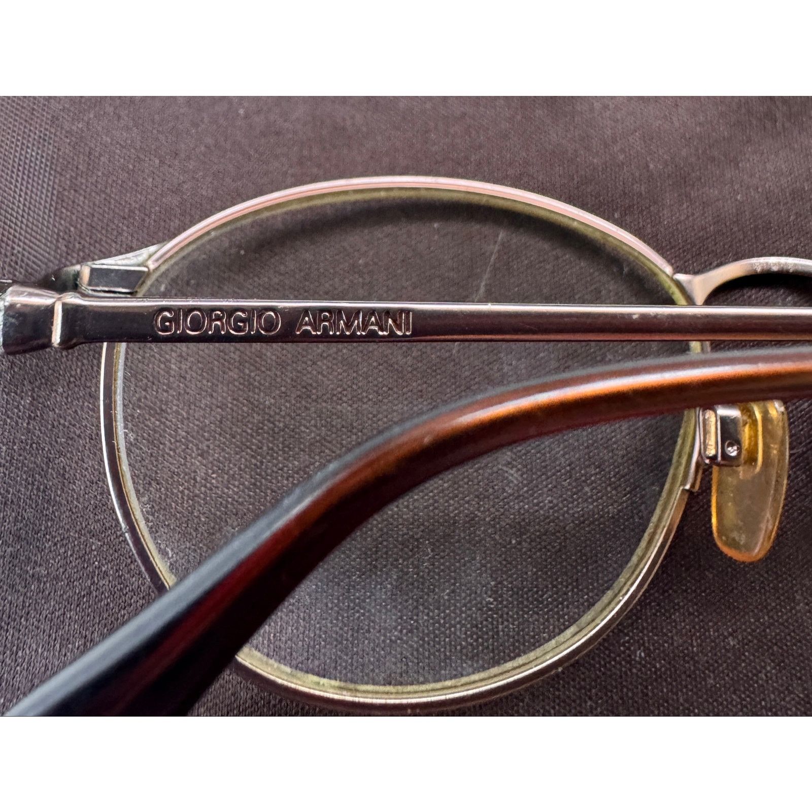 Giorgio Armani Vintage Armani Oval Eyeglasses | Model 188 Size 51 18 135 Size ONE SIZE - 2 Thumbnail