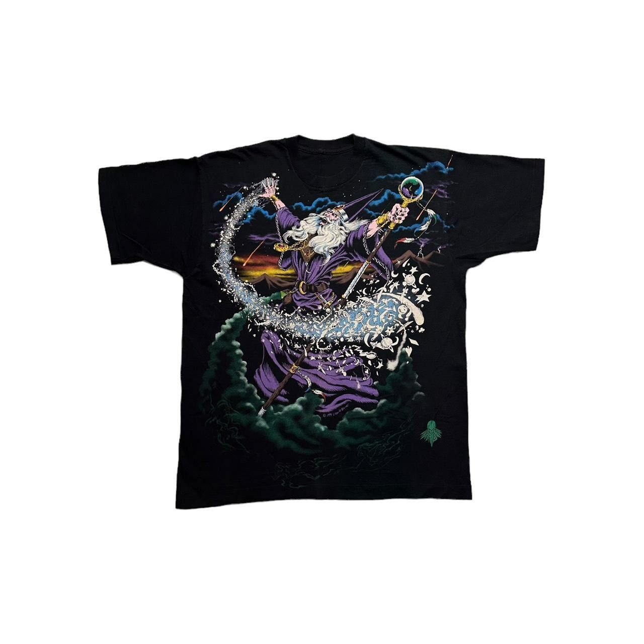 Liquid Blue × Vintage Vintage Liquid Blue Wizard AOP T-Shirt Size US XL / EU 56 / 4 - 1 Thumbnail